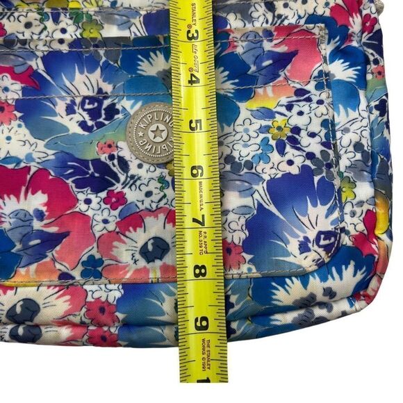 Kipling Crossbody Bag Women's Small Multi-Color Sebastian Flower Bloom Louise - Picture 3 of 10